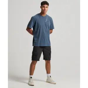 Pantalón corto cargo de algodón ecológico Superdry Core image-1