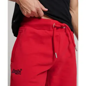 Children's unbrushed shorts with embroidered logo Superdry Vintage image-2