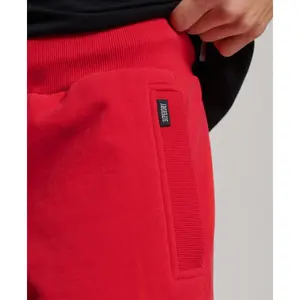 Children's unbrushed shorts with embroidered logo Superdry Vintage image-4