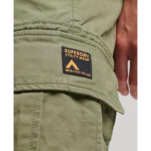 Organic cotton cargo shorts Superdry Heavy image-6