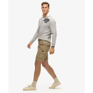 Pantaloni corti cargo con tasche Superdry Heavy image-5