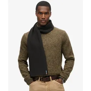 Dames gebreide sjaal Superdry Essential image-1