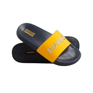 Claquettes véganes à logo Superdry image-0