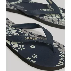 Ciabatte vegane con logo per bambini Superdry image-3