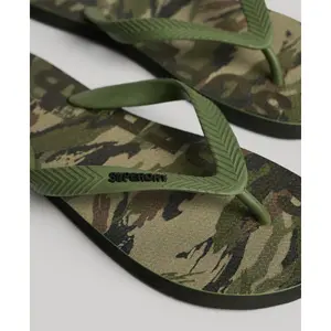 Ciabatte vegane con logo per bambini Superdry image-3