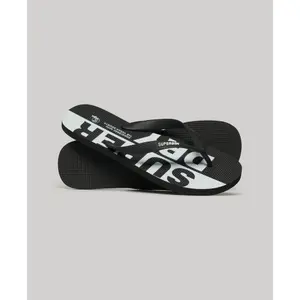 Ciabatte vegane con logo per bambini Superdry image-2