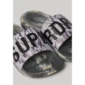 Chanclas de piscina de camuflaje Superdry image-2