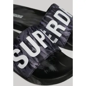 Chanclas de piscina de camuflaje Superdry image-3