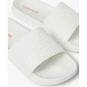 Embossed sliders for kids Superdry image-3