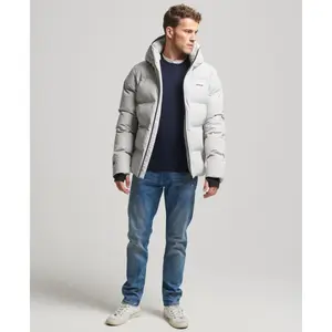 Straight hooded jacket Superdry image-1