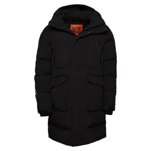 Plumífero largo con capucha Superdry image-0