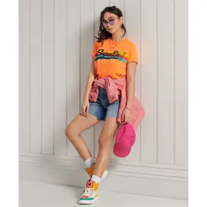 T-Shirt Frau Superdry Vintage Logo Cali image-0