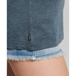 Dames-T-shirt met v-hals Superdry image-3