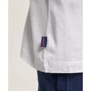 Contrasting t-shirt organic cotton girl Superdry Vintage Logo image-2