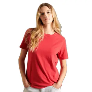 Camiseta de algodón orgánico para mujeres Superdry Logo image-0