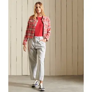 Camiseta de algodón orgánico para mujeres Superdry Logo image-2