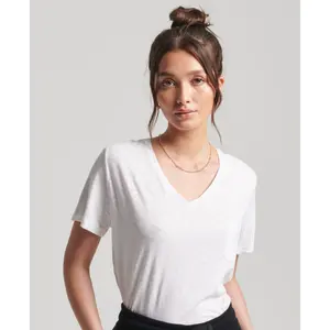 T-shirt with pocket organic cotton girl Superdry Studios image-2