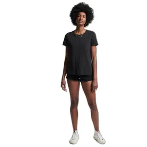 T-shirt with pocket organic cotton girl Superdry Studios image-1