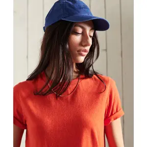 Girl's organic cotton T-shirt Superdry Essential image-2