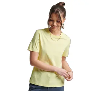 Organic cotton t-shirt girl Superdry Studios Essential image-0