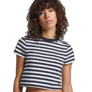 T-shirt court organic cotton girl Superdry Vintage image-0