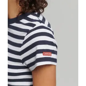 T-shirt court organic cotton girl Superdry Vintage image-1