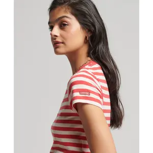 T-shirt court organic cotton girl Superdry Vintage image-2