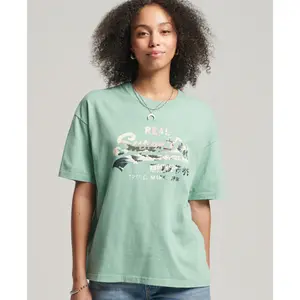 T-Shirt Frau Superdry Vintage Logo Narrative image-0