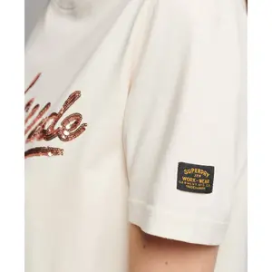T-Shirt Frau Superdry Vintage Script image-4