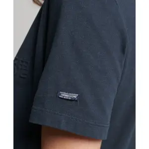 Girl's mottled T-shirt Superdry Vintage Logo Corporate image-4