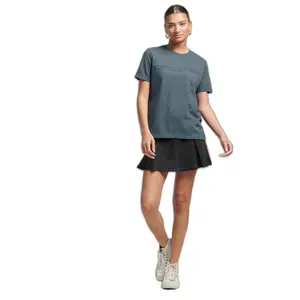 Girl's mottled T-shirt Superdry Vintage Logo Corporate image-0