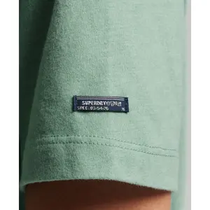 Girl's mottled T-shirt Superdry Vintage Logo Corporate image-4