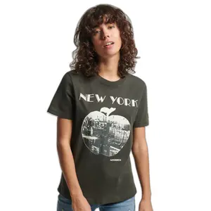 Camiseta de mujer Superdry Vintage Crossing Lines image-0