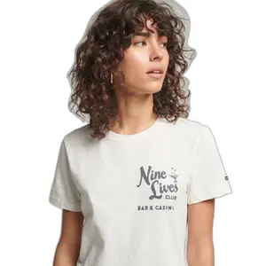 T-Shirt Frau Superdry Vintage Crossing Lines image-2