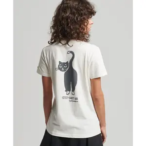 T-Shirt Frau Superdry Vintage Crossing Lines image-1