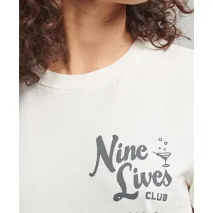 T-Shirt Frau Superdry Vintage Crossing Lines image-3
