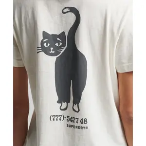 T-Shirt Frau Superdry Vintage Crossing Lines image-5