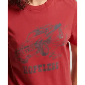 T-shirt femme Superdry Vintage Crossing Lines image-2