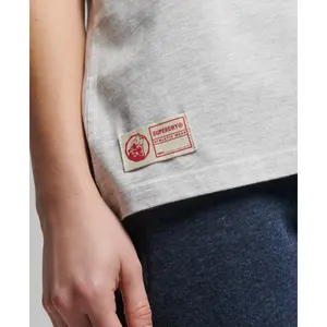 T-shirt with contrasting border girl Superdry Vintage Athletic image-4