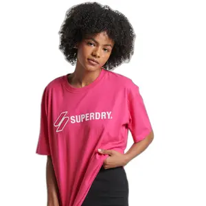 Lockeres T-Shirt, Damen Superdry image-0