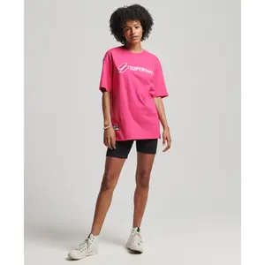 Lockeres T-Shirt, Damen Superdry image-1