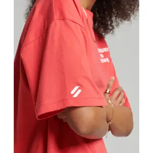 Camiseta feminina Superdry Core Logo Sport image-2