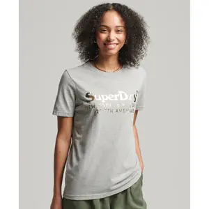 T-shirt femme Superdry Vintage Venue Interest image-0