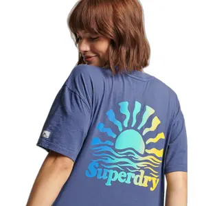 Gestreiftes T-Shirt, Frau Superdry Vintage Cali image-2