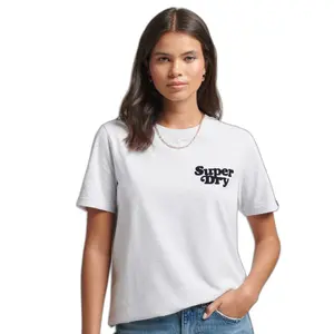 Camiseta de mujer Superdry Cooper Classic Logo 70s image-1