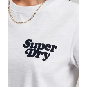 Camiseta de mujer Superdry Cooper Classic Logo 70s image-2