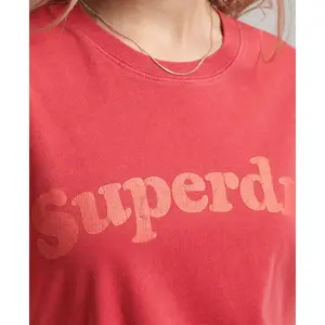 Girl's logo T-shirt Superdry Cooper Classic Années 1970 image-2