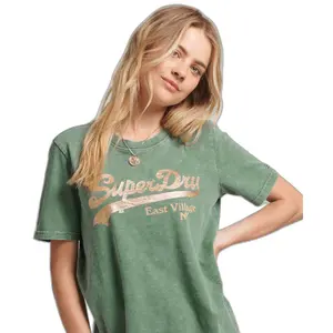 T-shirt femme Superdry Vintage Logo Borough image-1