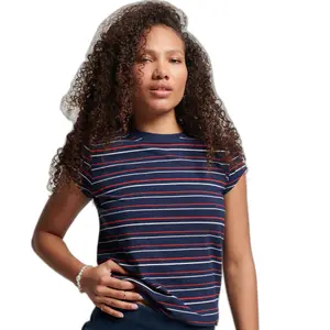 T-shirt court girl Superdry Vintage image-0