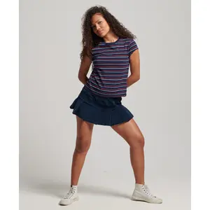 T-shirt court girl Superdry Vintage image-2